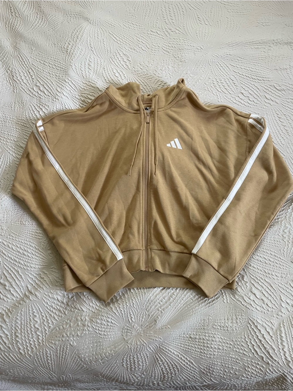 Adidas- Tan Hoodie